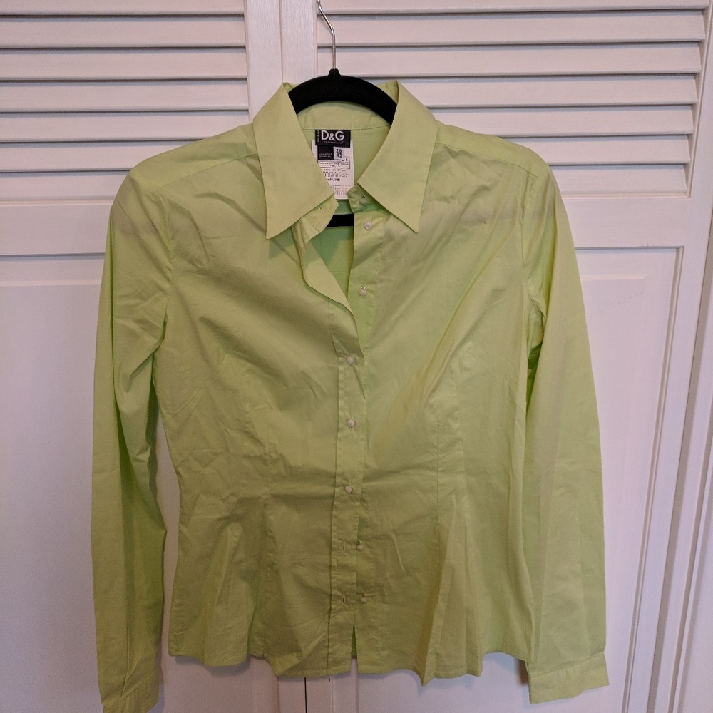 Dolce and Gabbana Button Down Blouse